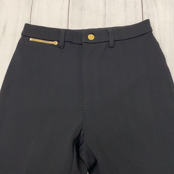 ❗️FINAL❗️ St. John Sport by Marie Gray Black Textured Pants 4 🔴 - Picture 2 of 7